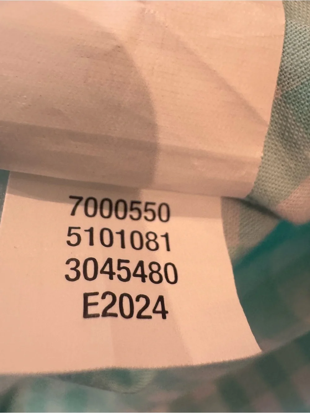 The Children’s Place Boys 5/6 Gingham Button Down Shirt Aqua NWT